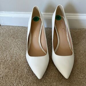 White High Heels Shoes